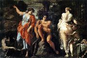 CARRACCI, Annibale The Choice of Heracles sd oil painting on canvas